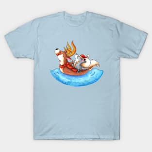 Pool Party Santa T-Shirt